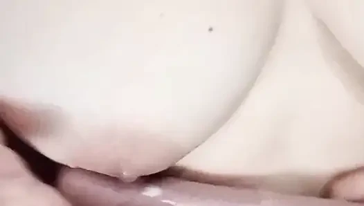 Part two of my stepmother playing with her dildo until she squirted