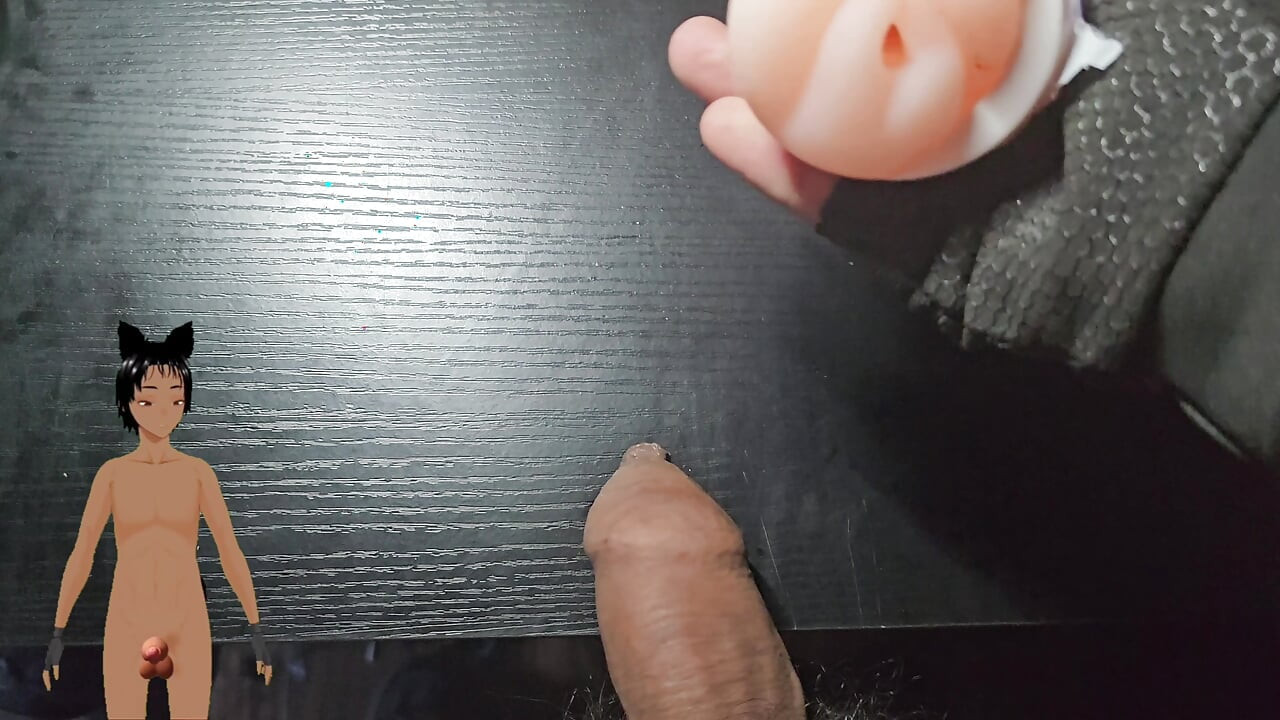Using a pocket pussy that is mature and is still very tight