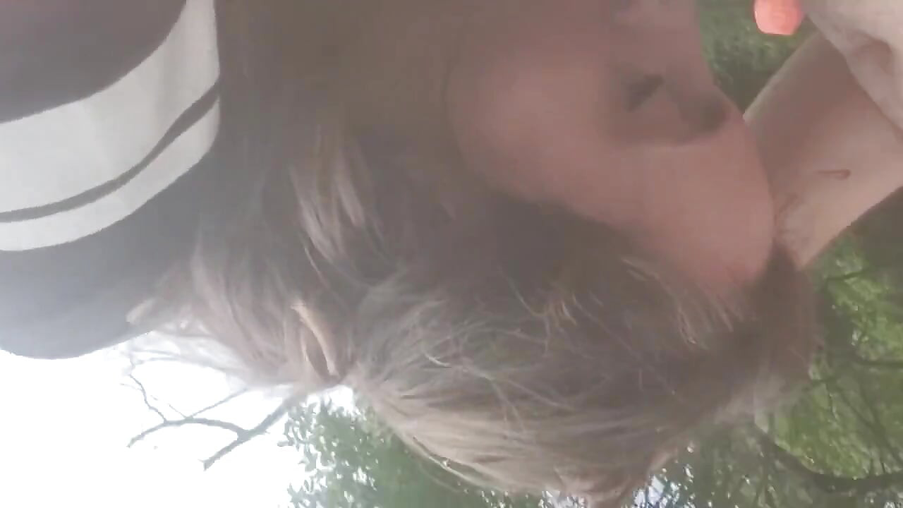 Blowjob by the River