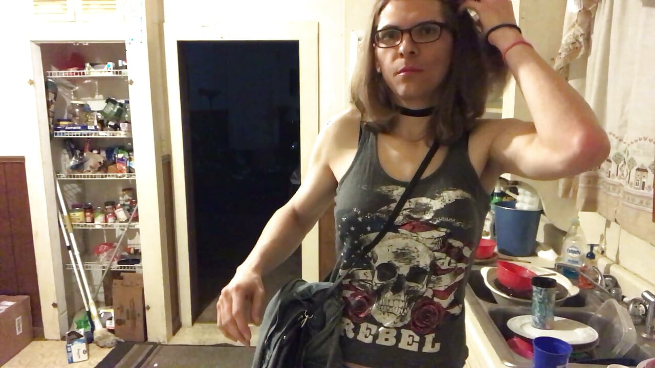 Sexy TransGirl Gets Ready for a Night of Fun!