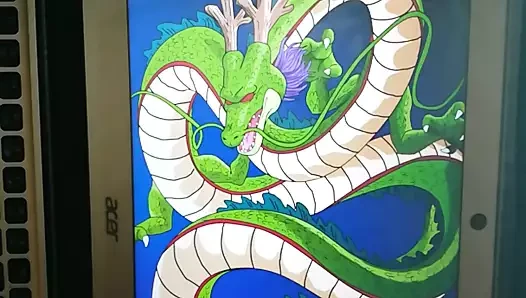 Shenron Dragon Cum Tribute #2