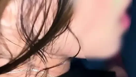 Hard sex with a cute girl at the nightclub