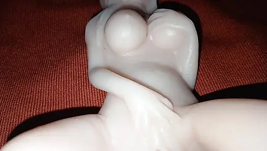 Realistis banget mainan seks pov 4k - adegan solo boneka silikon seksi