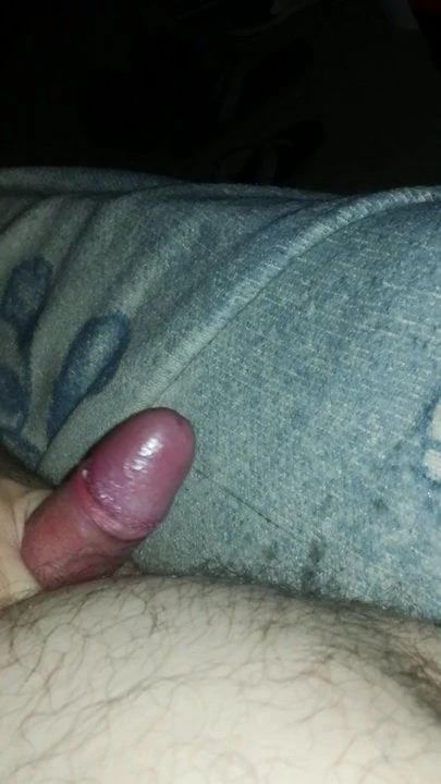 Fat guy moaning Cumming on bed - cumshot 10