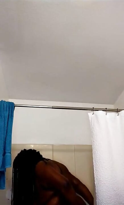 La douche après...