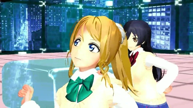 R-18 MMD LoveLive! HurlyBurly