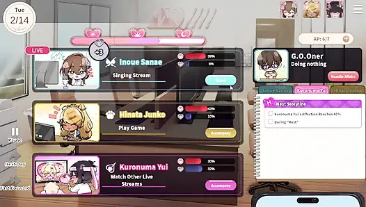 3 V-liebhaber Inoue liebt es, deinen schwanz zu lutschen, zu lecken und dein sperma zu schlucken