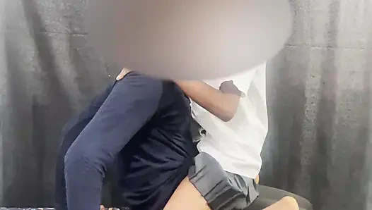 Teen Little Lovet Sucking and Riding After College