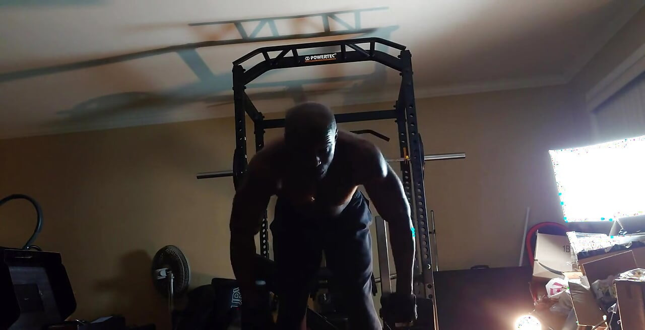 Resistance training workout today