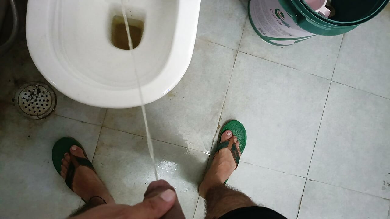 Indian Boy Naked in Rain in Balcony Huge Cock Masturbation