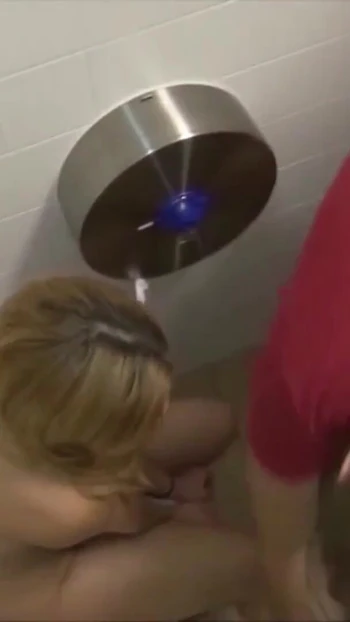 Epic moment from "Caught and german college teens fuck on toilet at school"