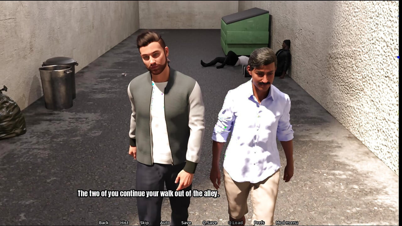 Grandma's house, we watched porn together, she really touched my dick