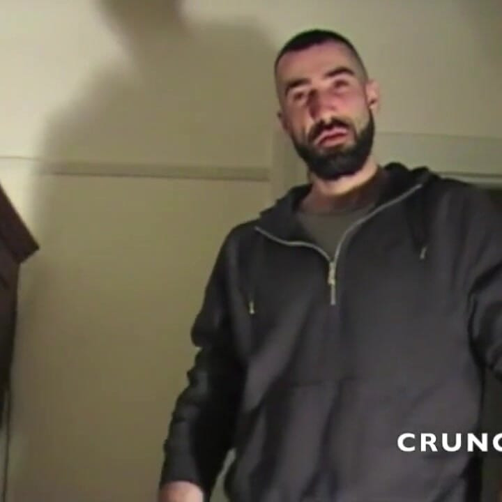 Sexy muscle Latino fucked by straight curious hairy boy