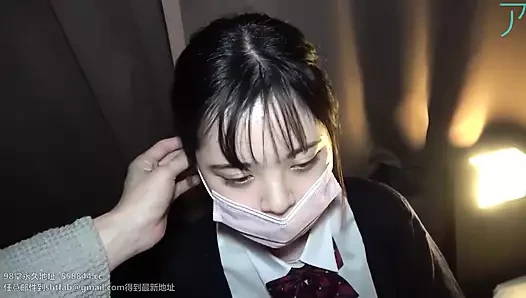 College uniform lori creampie