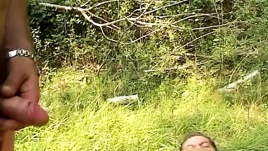 Ее привезли на пикник сводный брат и друг, но это всего лишь повод трахнуть ее