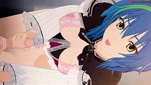 Ксеновиа и Иссей трахаются в ванной, Rias узнает - KIMD NTR серия Madness