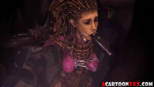 Starcraft futanari and Overwatch sex collection