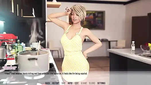 Teen Dylan hot fun with hot milf Amber(Part-1)