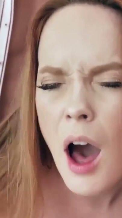 Busty redhead Summer Hart bent over for rough anal fucking | Clip 1