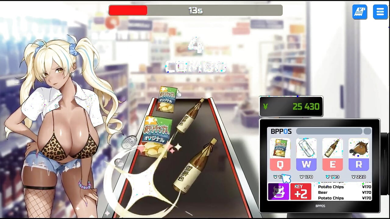 Body Pay [ Hentai Game ] Ep.2 BDSM and Tame Her with a Leash!