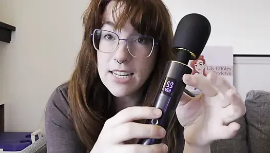 NSFW Review of the Led Display Vibrating Wand Pro Compact From Funzze