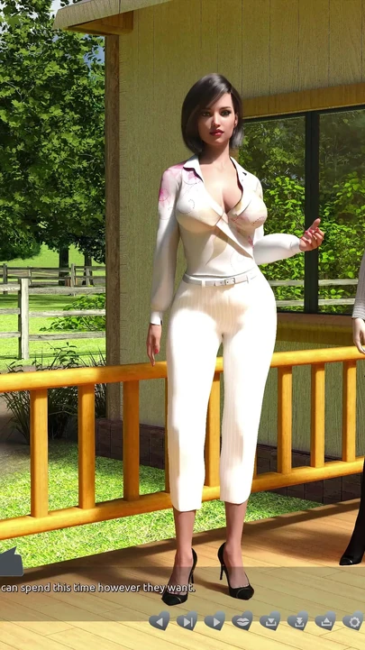 Thrilling moment from "EP21: Helping Naomi on Her Yardwork - Helping the Hotties"