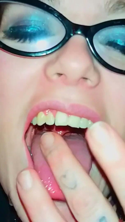 Swallowing his load makes Moxi GLOW - MoxiBluez | Clip 1