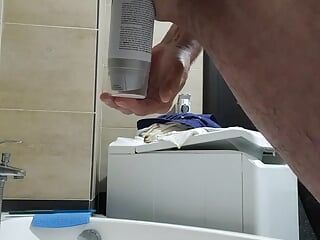 Eu inseri um tubo de spray anal