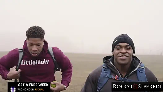 ROCCO SIFFREDI - Isabella Angelina глубоко пробурили два гигантских члена