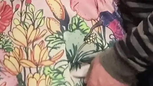 Strange Pervert Rubbing Babe's Pussy in Public