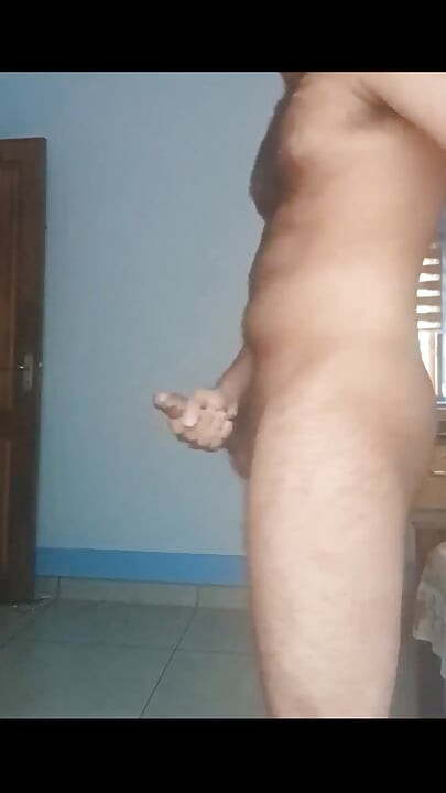 Hairy indian guy jerk, moans, cum and cumshot compilation