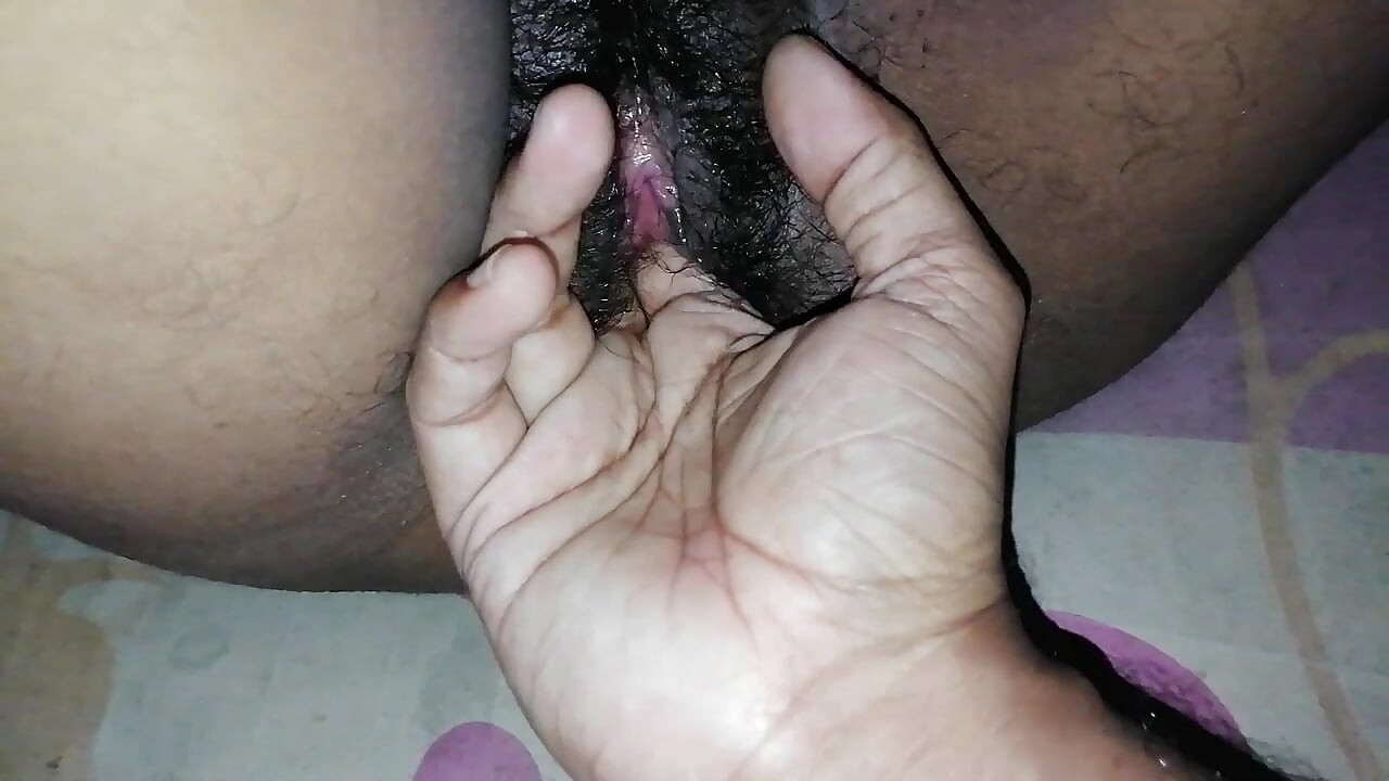 Hairy Pussy and Tits Full Body Tease