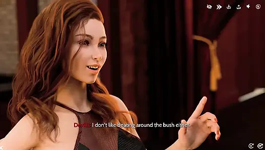 Alexis mengira ini hanya yoga sampai devilla menuntunnya ke kamar untuk pelajaran pribadi yang lebih buruk