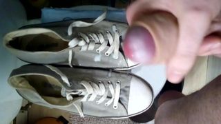 Cum on my girlfriend shoes 24#