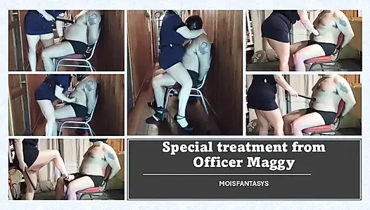 Special Treatment From Officer Maggie