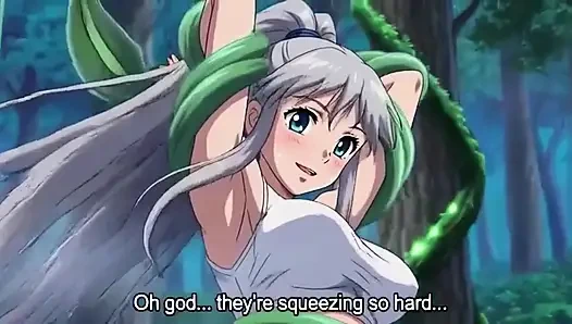 3D Hentai  Innocent Anime Girl Seduced & Fucked Hard by Lustful Plant Monster  Full Orgasm