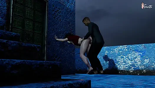 I Fucked My Friend's HOT Stepmom Doggy Style on the Rooftop
