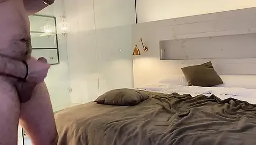 Lisi Kitty ile sahne arkası çekimi. Her şeyi kaydeden sabit kamera