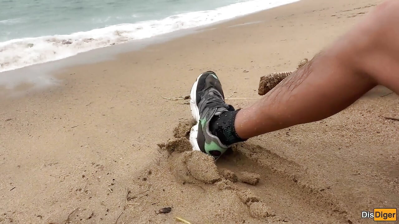 I See You Jerking off to Me and I Want to Help You Cum! - Cock Flashing on a Beach