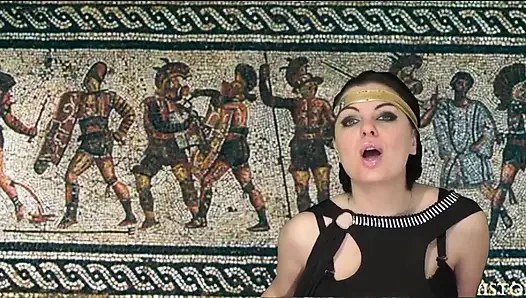 Gerçek Roma tanrıçası yarağını emiyor