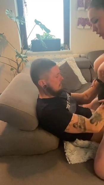 Spectacular moment from "Disturbed while gaming and ridden off"