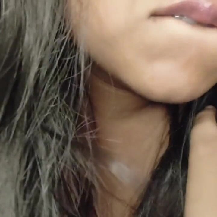 Hot Young Girl. Under the Sheets, She Wets Her Panties with Orgasm.