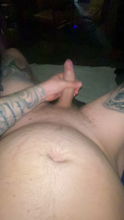 Just a quick peak at my cock hard