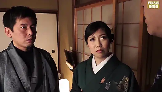 Erotik drama tiyatrosu zarif bir inn fahişesi ile şehvetli bir karşılaşma -sahne.4