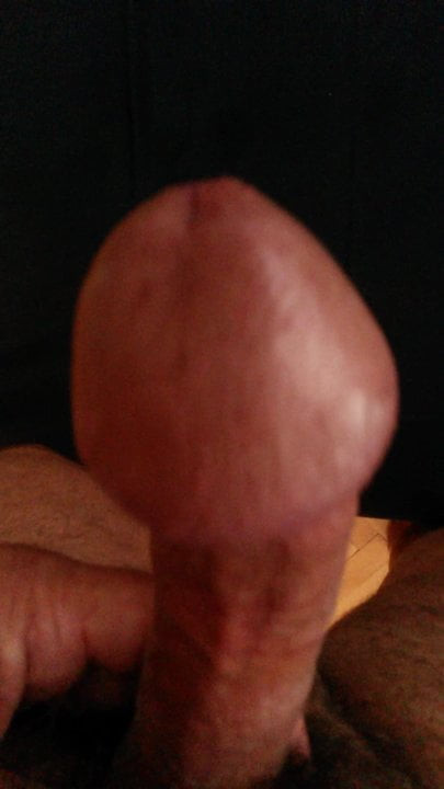 Horny big head cock