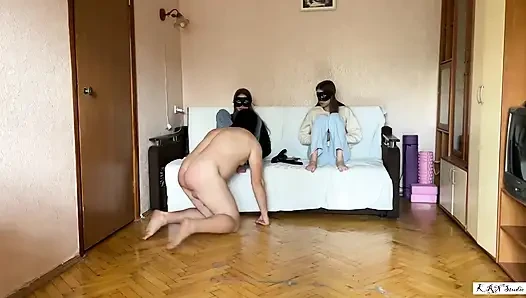 FFM Session Foot Fetish