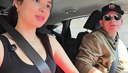 my stepfather proposes to me to have sex in PUBLIC in the car after discovering my secret