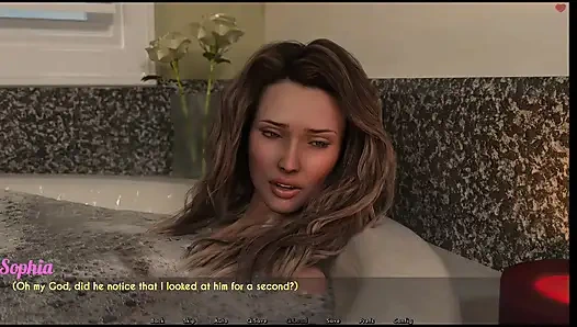 Dylan wanted to shower where Sophia bathed went to common shower he got a big dick