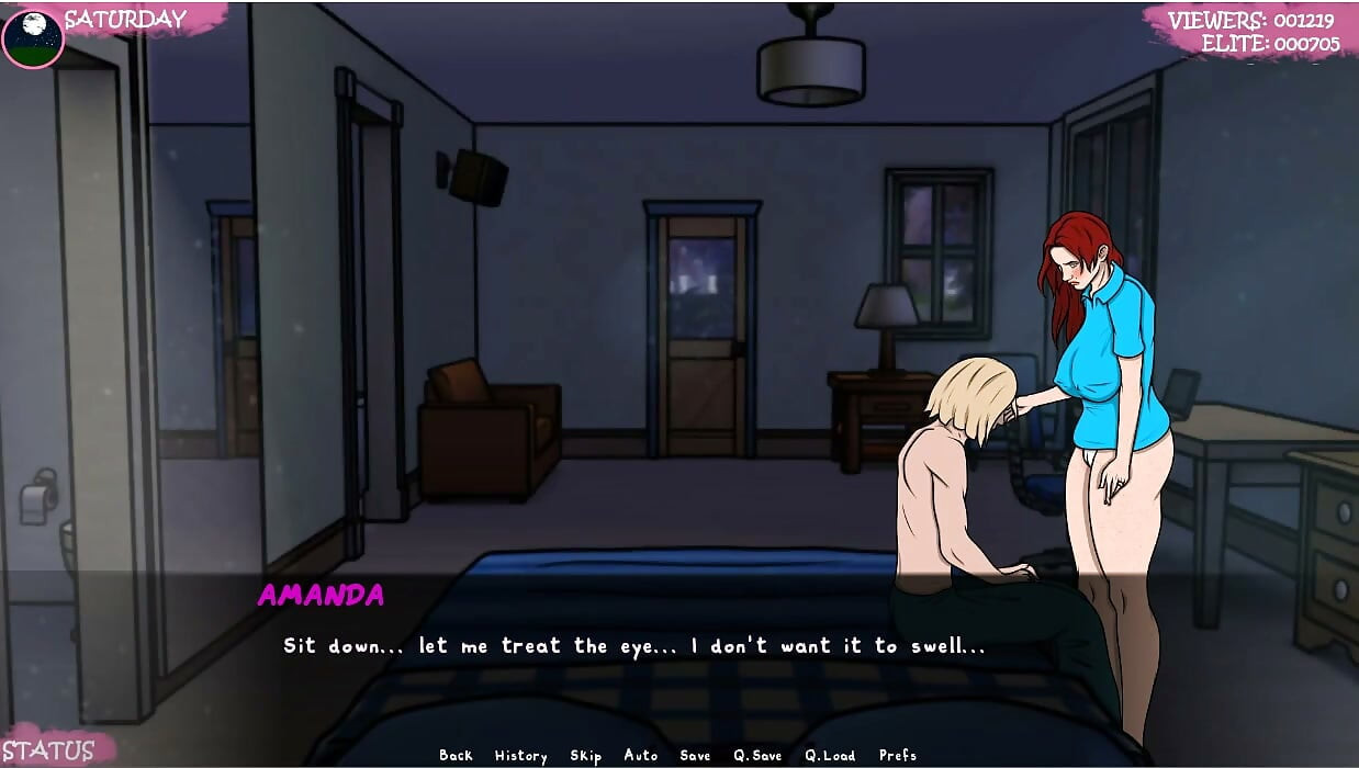 Lust Town - Gameplay - Roleplay - Sex with a Subscriber for Full Night