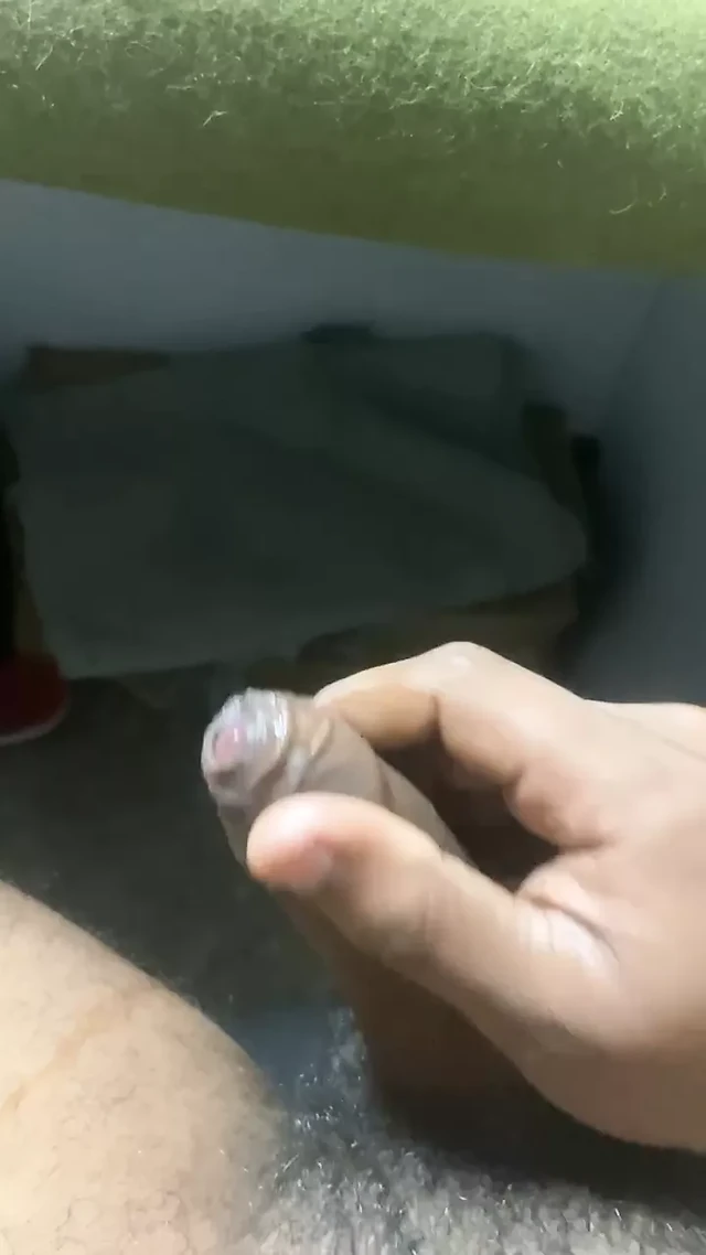 Longest jerking off pink cock